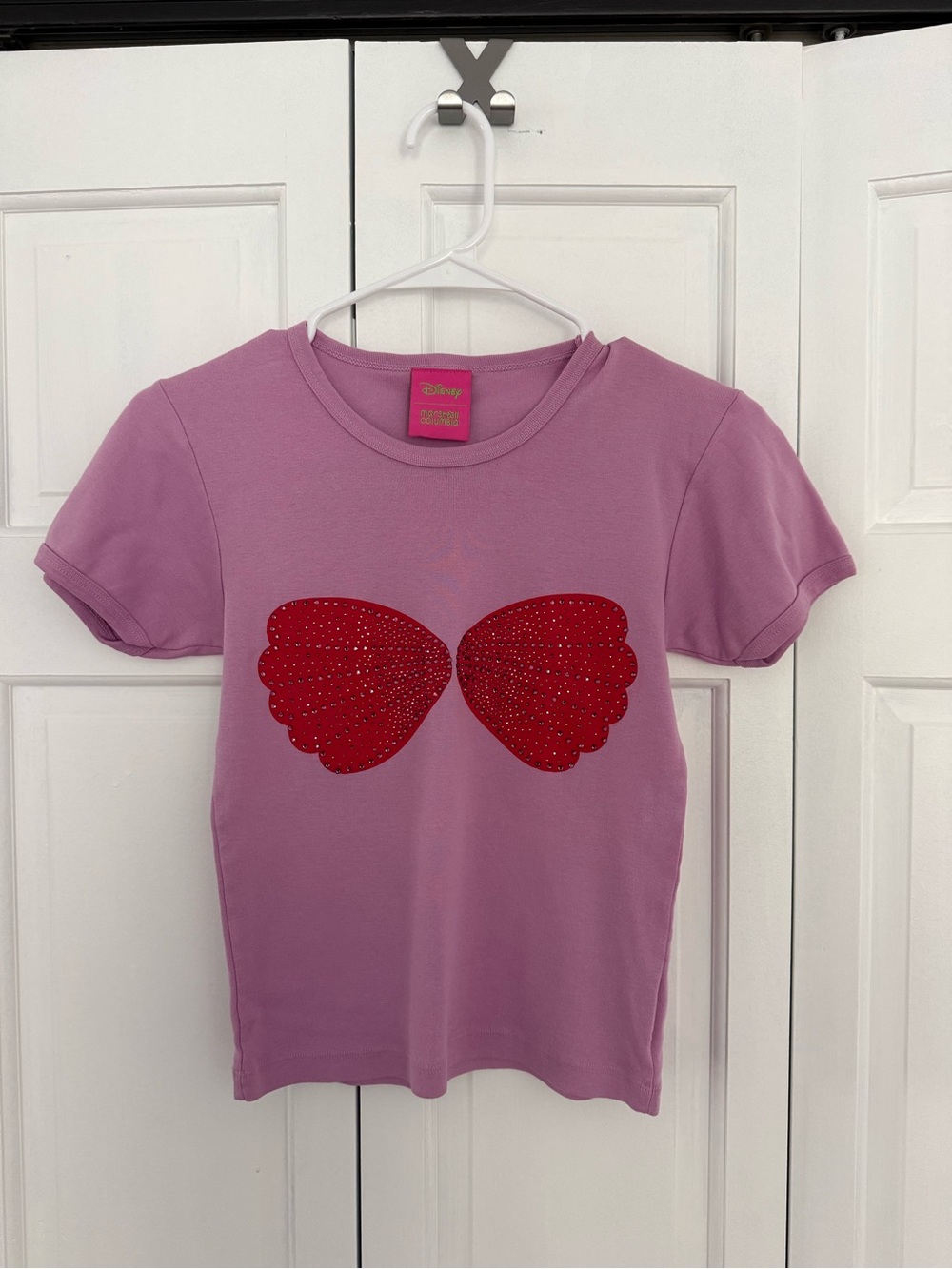 Disney x Marshall Columbia Rhinestone Shell Baby Tee - Picture 2 of 5